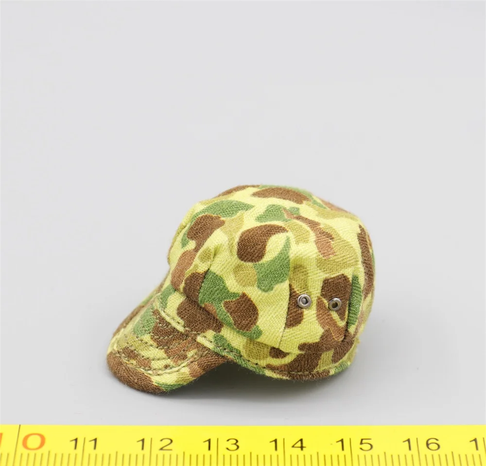 UJINDOU UD9040 WWII US. Soldier Doll Action Mini Toys Model Military Helmet Caps PVC Material Not Real For 12" Male Figure 1/6