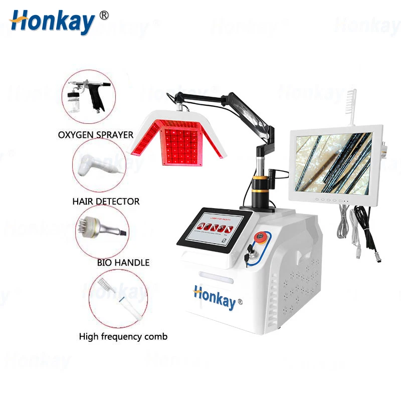 

650nm Diode Laser Hair Oxygen Therapy Growth Machine Hair Growth Machine For Hair Loss Activated Hair Follicle Fast Growth