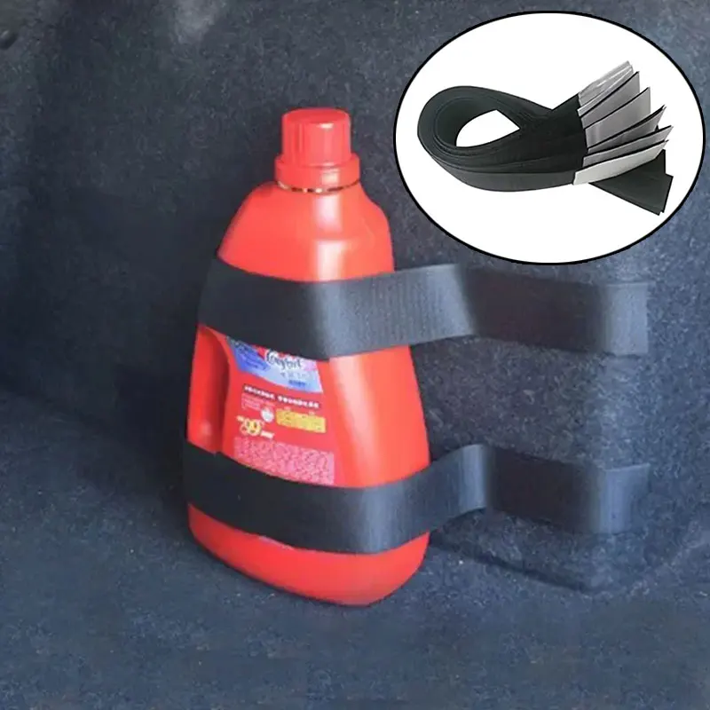 Car Trunk Fixed Belt Interior Luggage Storage Elastic Fixing Strap Tapes Adjustable Auto Organizer Accessories