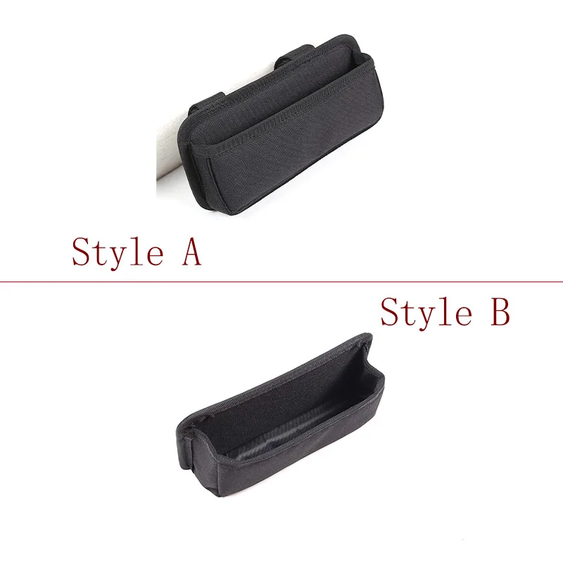 For Jaguar F-TYPE 2013-2024 Black Car Center Control Storage Bag Multifunctional Phone Storage Bag Car Interior Accessories