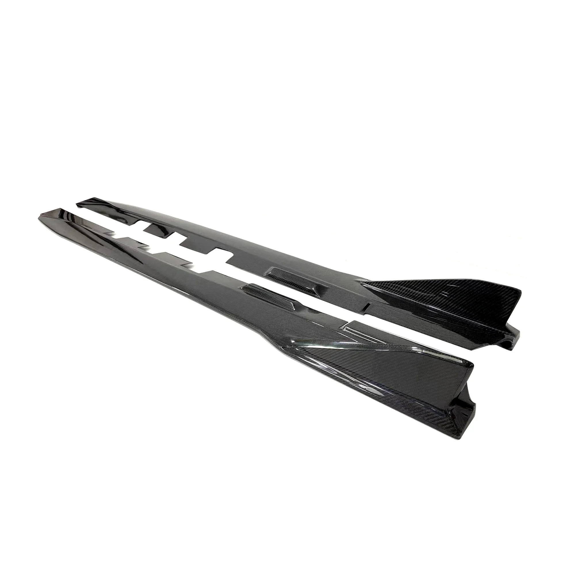 

Suitable for Carbon Fiber Car Side Skirt Apron Extension Lip Spoiler Rocker Panels Protect Cover For Toyota GR86 Subaru BRZ 2022