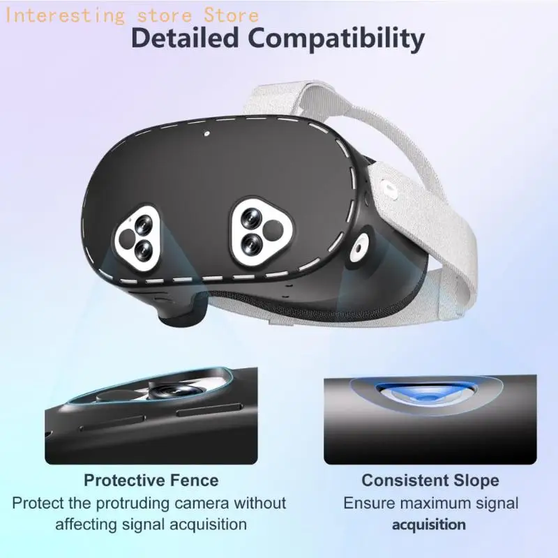 7-teiliges Virtual-Reality-Zubehörset aus Silikon für mehr Sicherheit und Spielspaß 55KC – Detail 8
