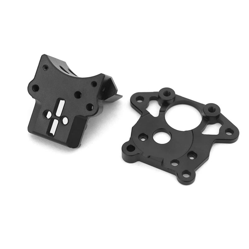 For VORON 0.1 Black Slides Mounts Metal Slides Mounts And Motor Backplates To Prevent Tilting Of Hotend Mount Frames Kits