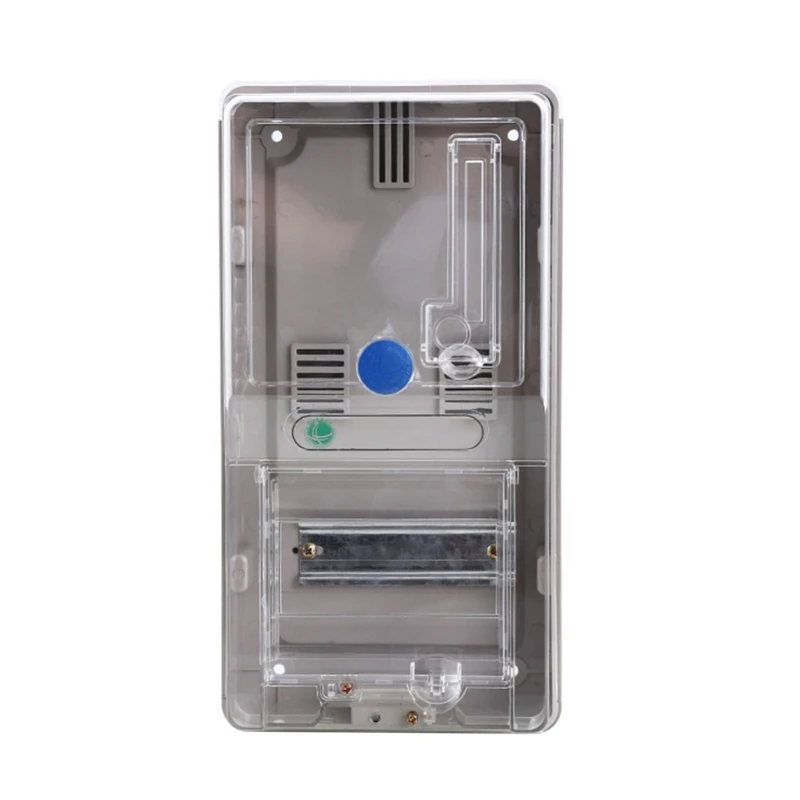 Single Phase Transparent Meter Housing With Prepaid Functionality For Convenient Power Management Electrical Meter Box C7AC
