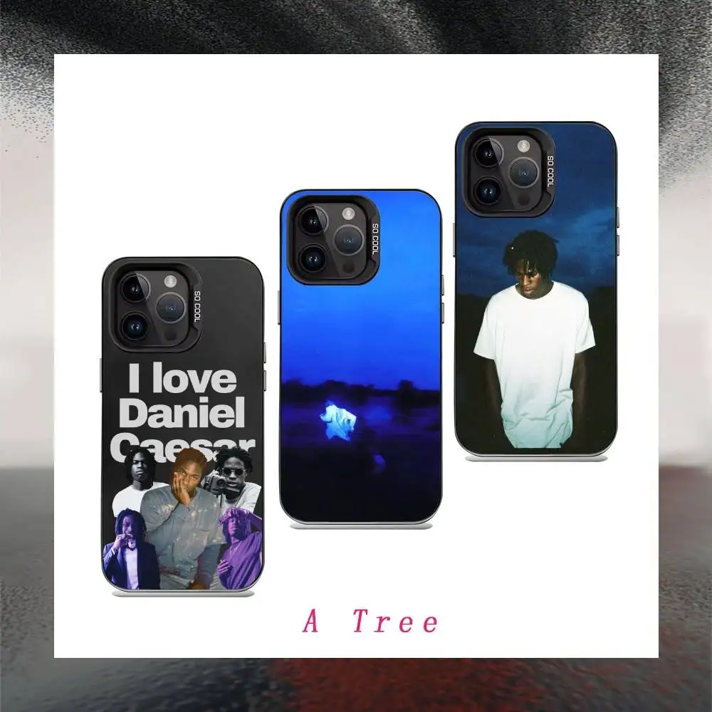 

D-Daniel C-Caesar Never Enough Phone Case For iPhone 16,15,14,13,12,17,Pro,MAX Black Matte Shockproof Cover