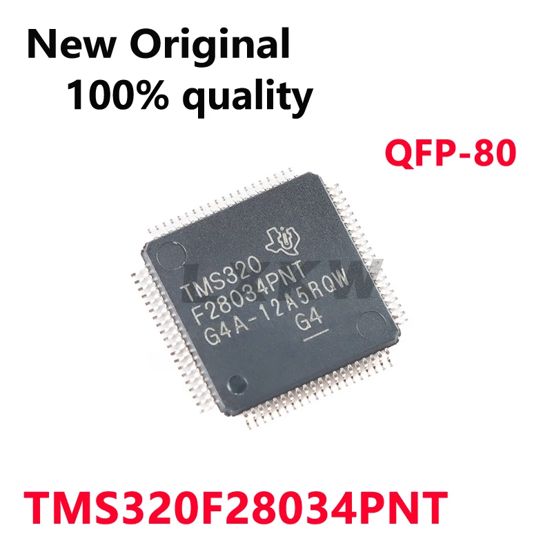 (1 Stück) Neuer Original TMS320F28034PNT LQFP-80 C2000 C28x Piccolo 32-Bit-Mikrocontroller -MCU Auf Lager