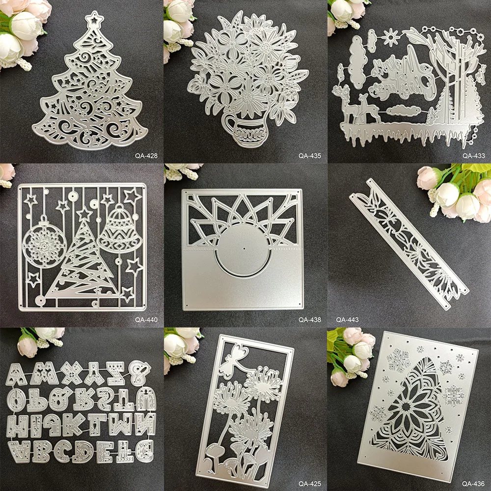 2023 New Style Metal Cutting Dies for Scrapbooking and Card Making Paper Craft Album Decorative Embossing Cut Die