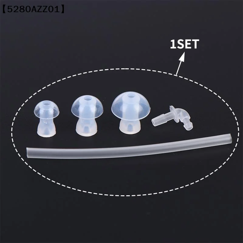 20Pcs Hearing Aid Ear Tips Silicone Earplug Domes For BTE,ITE And Pocket Hearing Aids Ear Bud Replacements〔HMA58〕