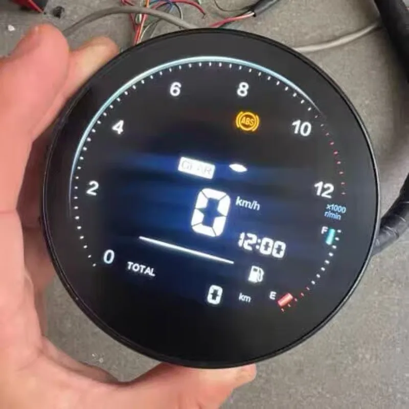 QJ300-12/12A Motorcycle Instrument Panels Assemblies Meters Odometers and Speedometers For QJMOTOR SRV300