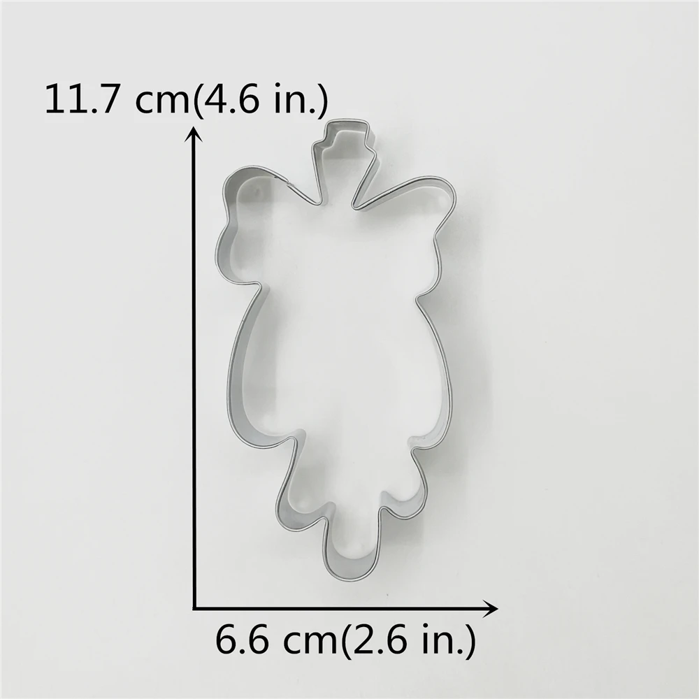 KENIAO Christmas Mistletoe Cookie Cutter - 11.7 CM - Winter Biscuit Fondant Sandwich Bread Mold - Stainless Steel - by Janka