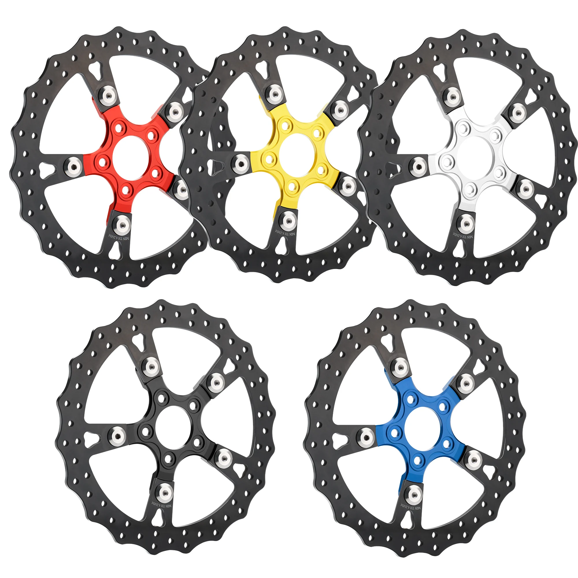 

Touring 13" Rear Brake Disc Floating Rotor for Harley Road Glide Street Glide Electra Glide Road King Tri Glide 2008-2023