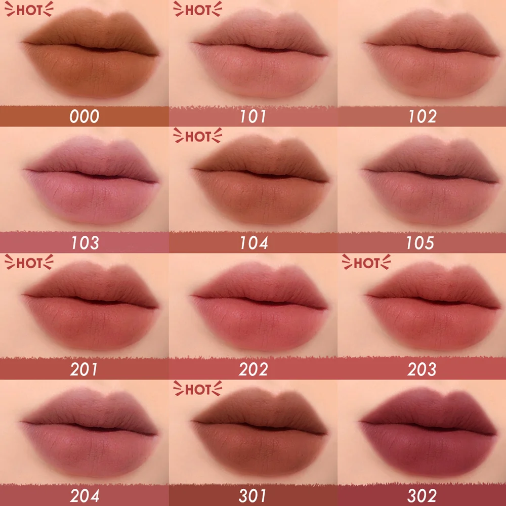 Wholesale FOCALLURE Velvet Matte Lipsticks Waterproof Lipclay Long-lasting High Pigmented Liquid Lipstick Makeup Batom Cosmetics