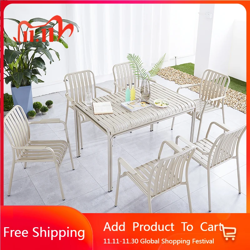 مجموعات أثاث الحدائق المتنقلة العالية، كراسي خارجية لمطعم القهوة، مجموعات أثاث حديقة الدراسة، أثاث حديقة موبليس الحديث