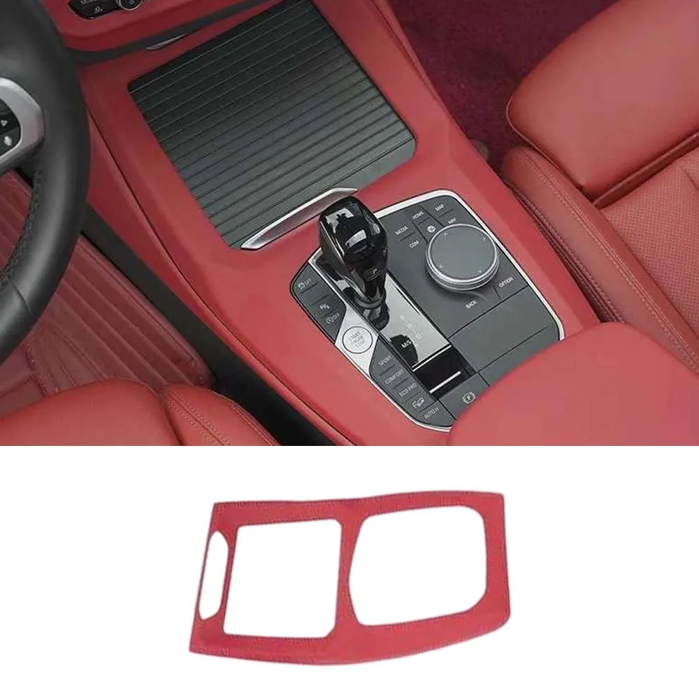 Car Interior Decoration Center Console Gear Shift Panel For BMW X3 X4 2022-2024 Cars Accessories Upgrade Modify A Car