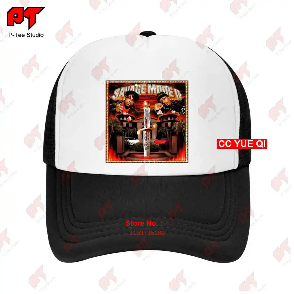 Limited New 21 Savage Boomin Mode 2 Baseball Caps Truck Cap BZXJ