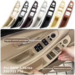 Quality Interior Door Armrest Panel Trim Pull Handle Set Replacement For BMW 5 Series F10 F11 F18 520i 523i 525i 528i 535i