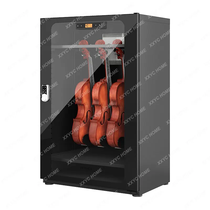 

Moisture-Proof Violin Cabinet Fast Dehumidification Musical Instrument Moisture-Proof Password Lock Moisture-Proof Cabinet