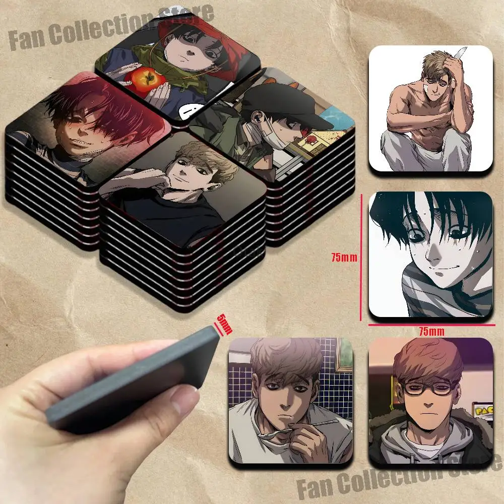 Killing Comic S-Stalking Sublimation Magnet Cartoon Anime CuteFridge Magnets Personalized Sublimation Products for Kitchen