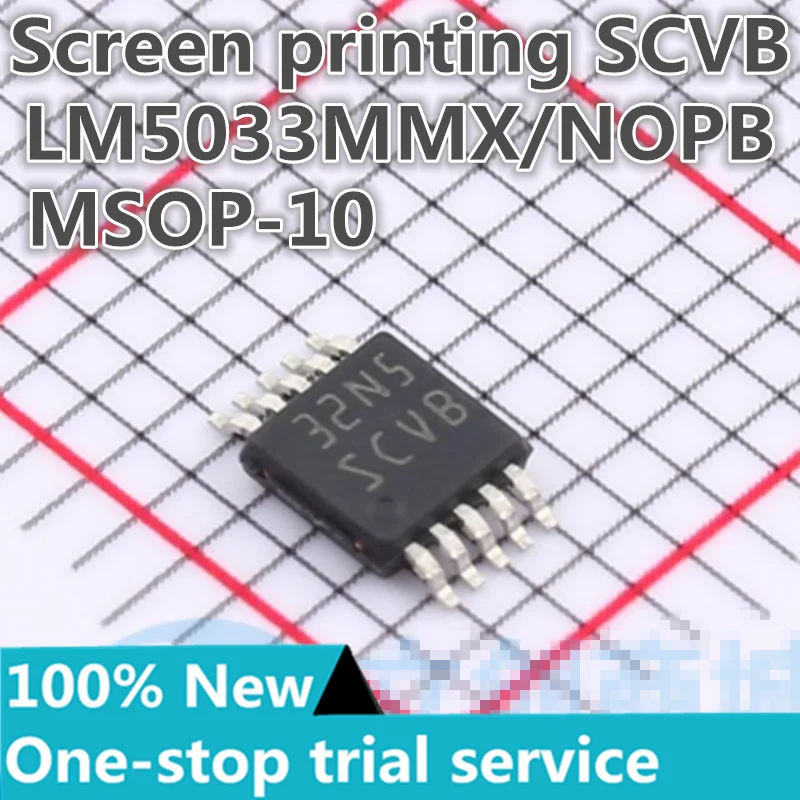 

5-100PCS %New LM5030MMX LM5033MMX LM5007MMX Silkscreen S81B S73B SCVB switching regulator chip