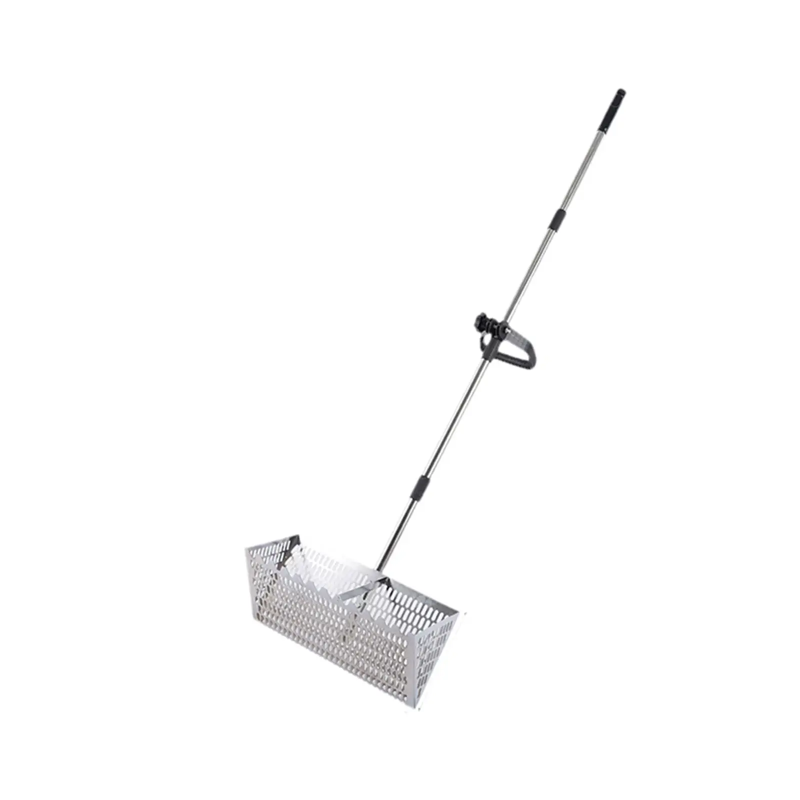 Wide Basket Sand Sifter Scooper Stainless Steel Sand Deep Spade for Beach Exploration and Home Gardening