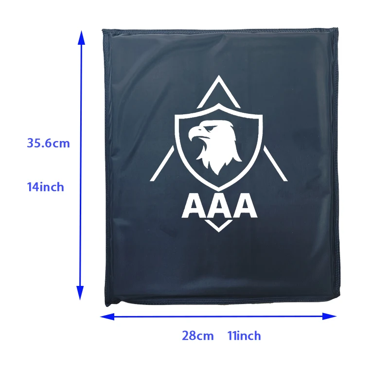 قطعة واحدة مقاس 11 × 14 بوصة NIJ IIIA PEUD Armor - مباشرة من لوحة الصدر الآمنة الأمريكية