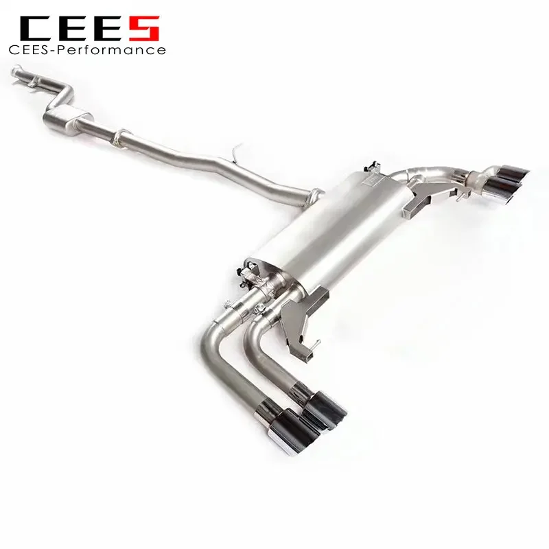 CEES Catback Exhaust For BMW X3/X4 3.0T/2.0T F25/G08/G02 2011-2022 Stainless Steel Exhaust Pipe Exhaust valve control