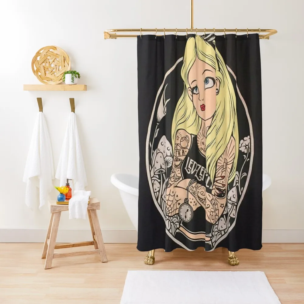 

Wonderful Alice Hipster Shower Curtain Anime Bathroom Bathroom Accessorys Modern Bathroom Accessories Curtain