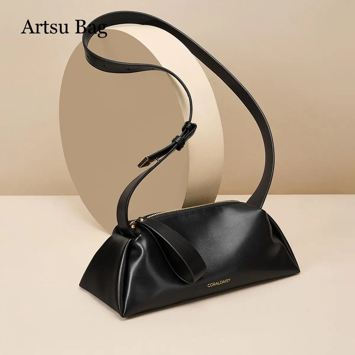 

New Style Bag Solid Color Versatile Crossbody Bag Women Shoulder Bag High-End Commuting Handbag Mobile Phone Bag for Female