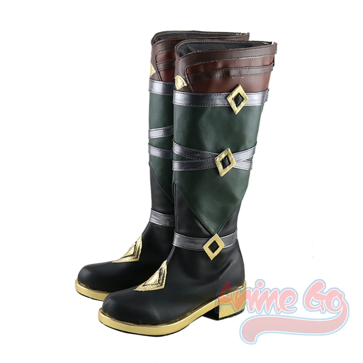 Botas Game Genshin Impact Razor Masculino, Sapatos Cosplay, C00089