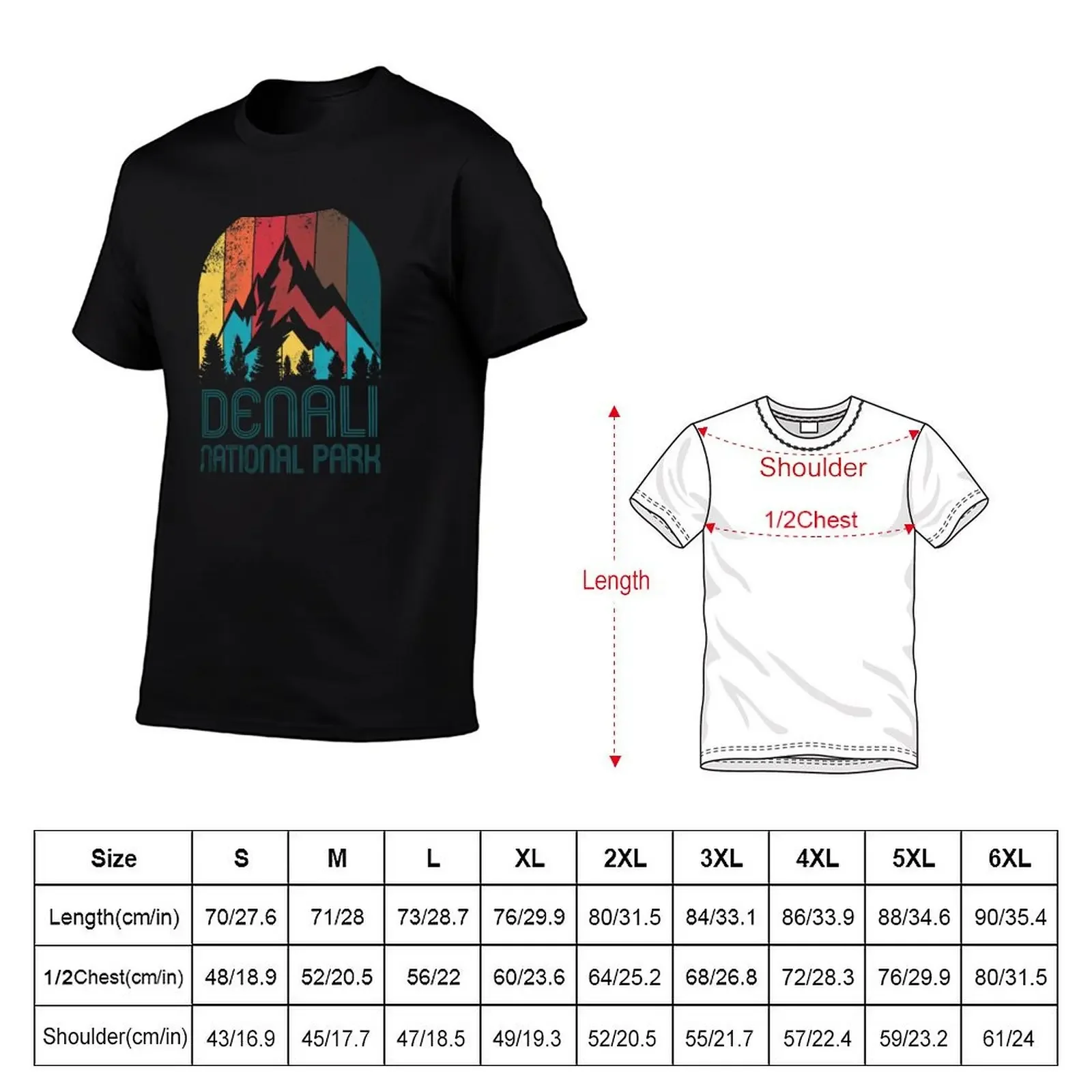 Denali National Park Gift or Souvenir T Shirt T-Shirt blanks sports fans custom t shirt for a boy mens t shirts casual stylish