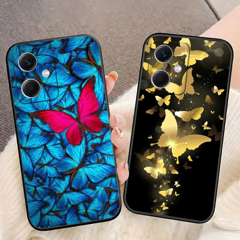 

Beautiful Stylish Butterfly Phone Case For OPPO RENO 15 15F 14 14F 13 13F 12 11 11F 10 8T 8 7 6 5 4 4F LITE Case Shell Cover