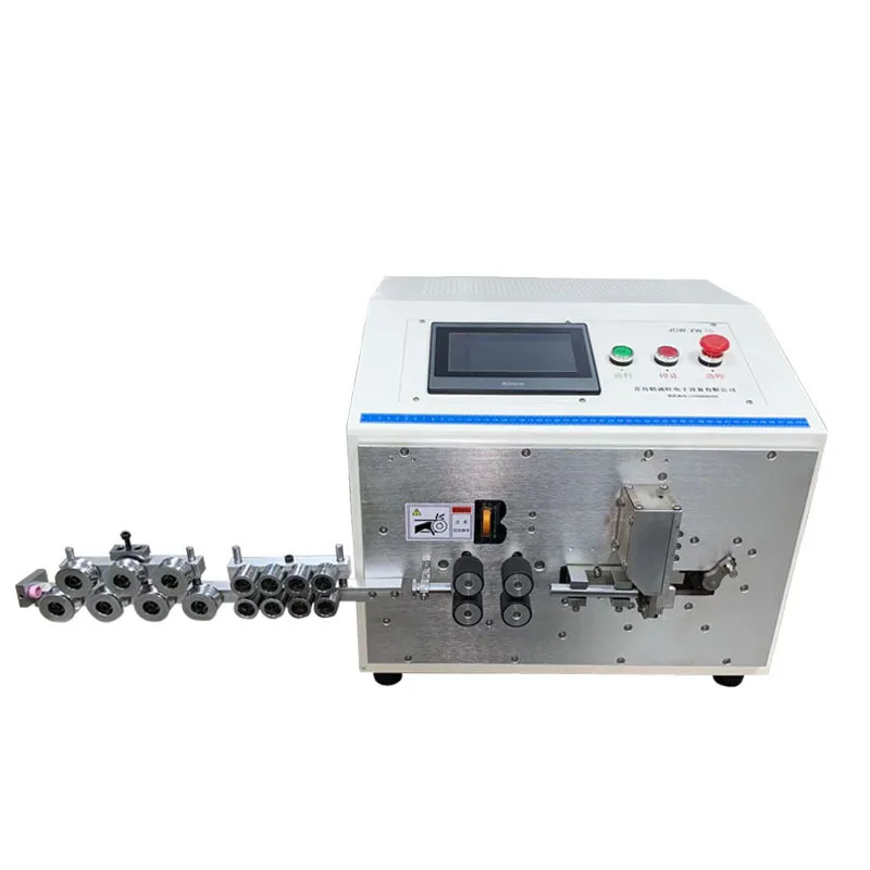 

Fully automatic computer wire stripping, machine meter box hard wire stripping machine, small cable wire cutting machine