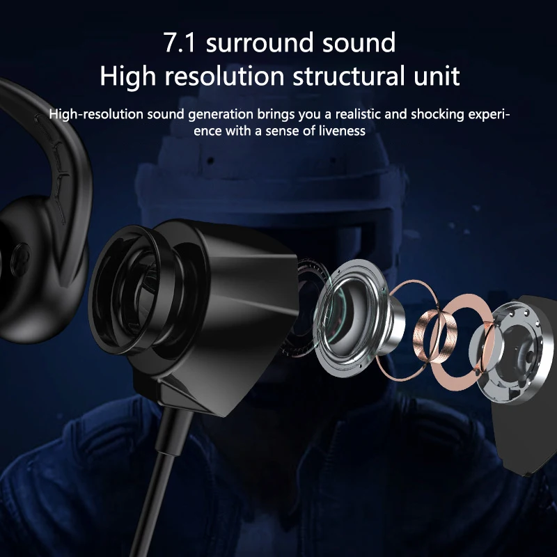 E-sports Player Gaming Headset With Mic, Detachable Microphone, Cool Stereo Headset For Mobile Phone And Computer