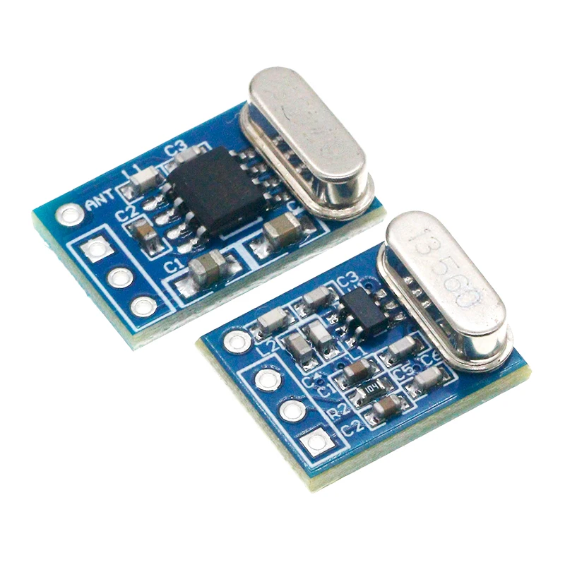 1Set 2Pcs 433MHZ Wireless Transmitter Receiver Board Module SYN115 SYN480R ASK/OOK Chip PCB for arduino