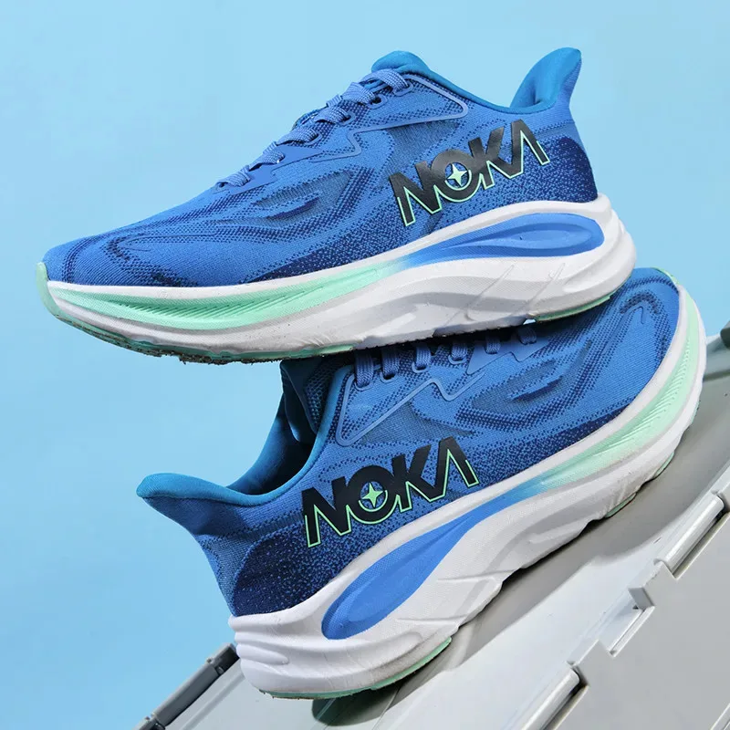 

Men'S Running Shoes Cushioning Breathable Mesh Off-Road Luxury Shoes Non-Slip Couple Outdoor Sneakers Trainer Shoes Race Sneaker