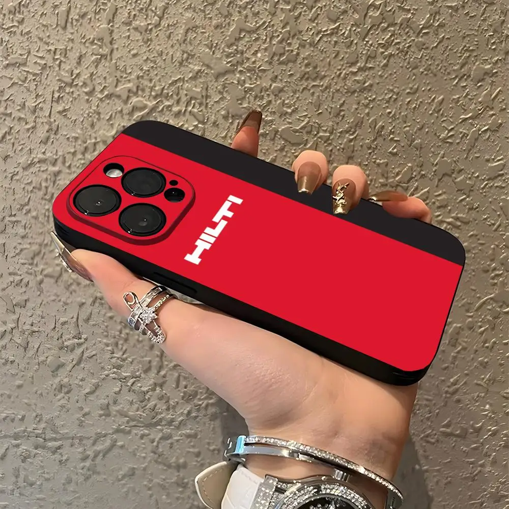 MINISO Toolbox Brand Hilti Tools Phone Case For IPhone 15 16 13 Pro Max 14 12 11 Xr X 8 7 6 Plus Luxury Back Cover