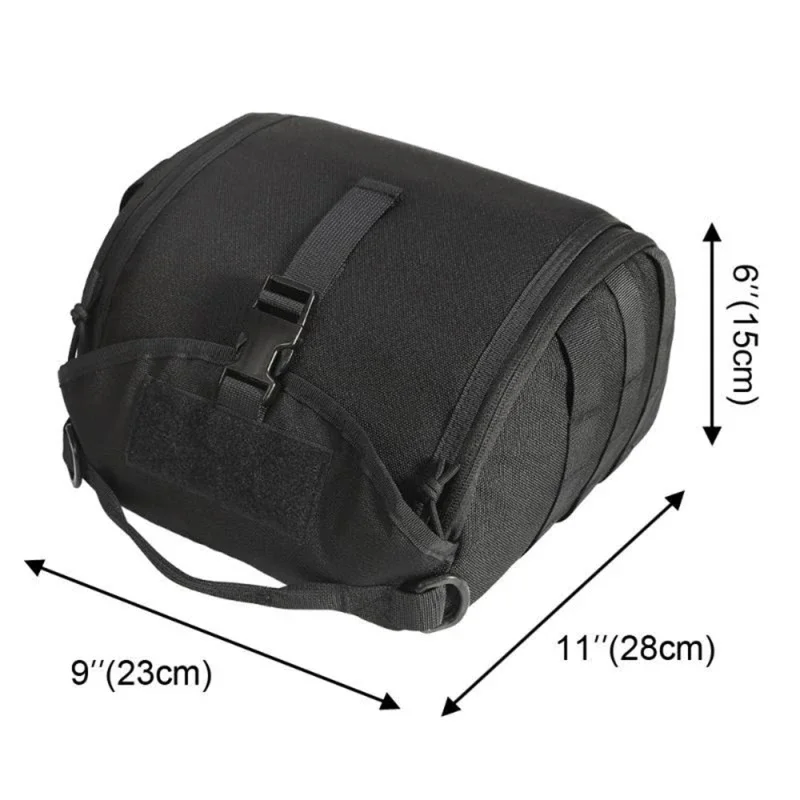 Tactical Helmet Bag Multi-Purpose Molle Storage Pack Military Carrying Pouch for Sports Hunting Shooting Combat Helmets