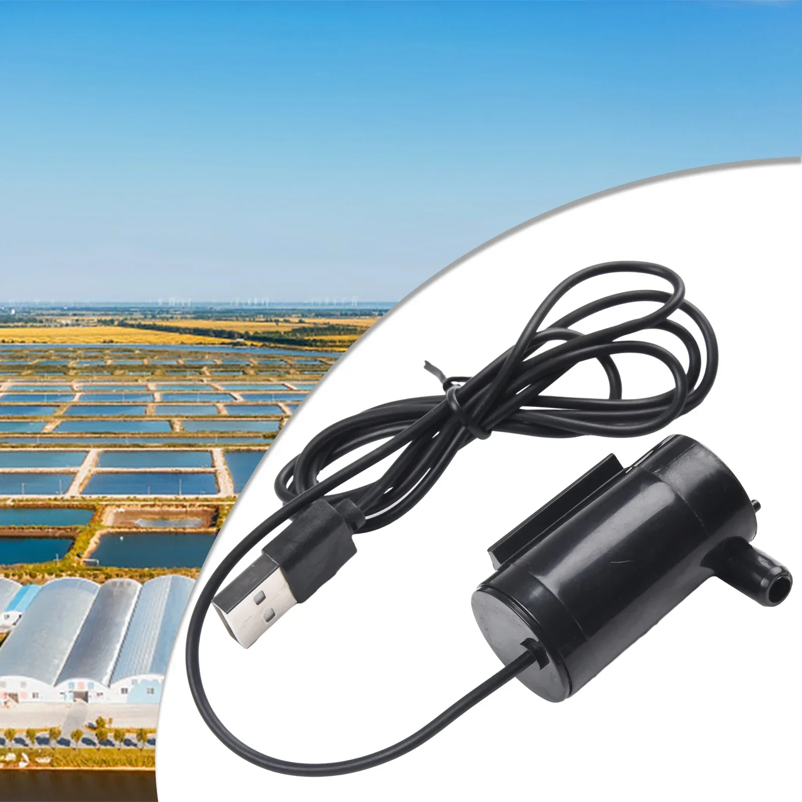 USB Water Pump Mini USB Cutterbar 0 ~ 60 Degree Celsius Air Compressor Corrosion-Resistant USB Submersible Pum