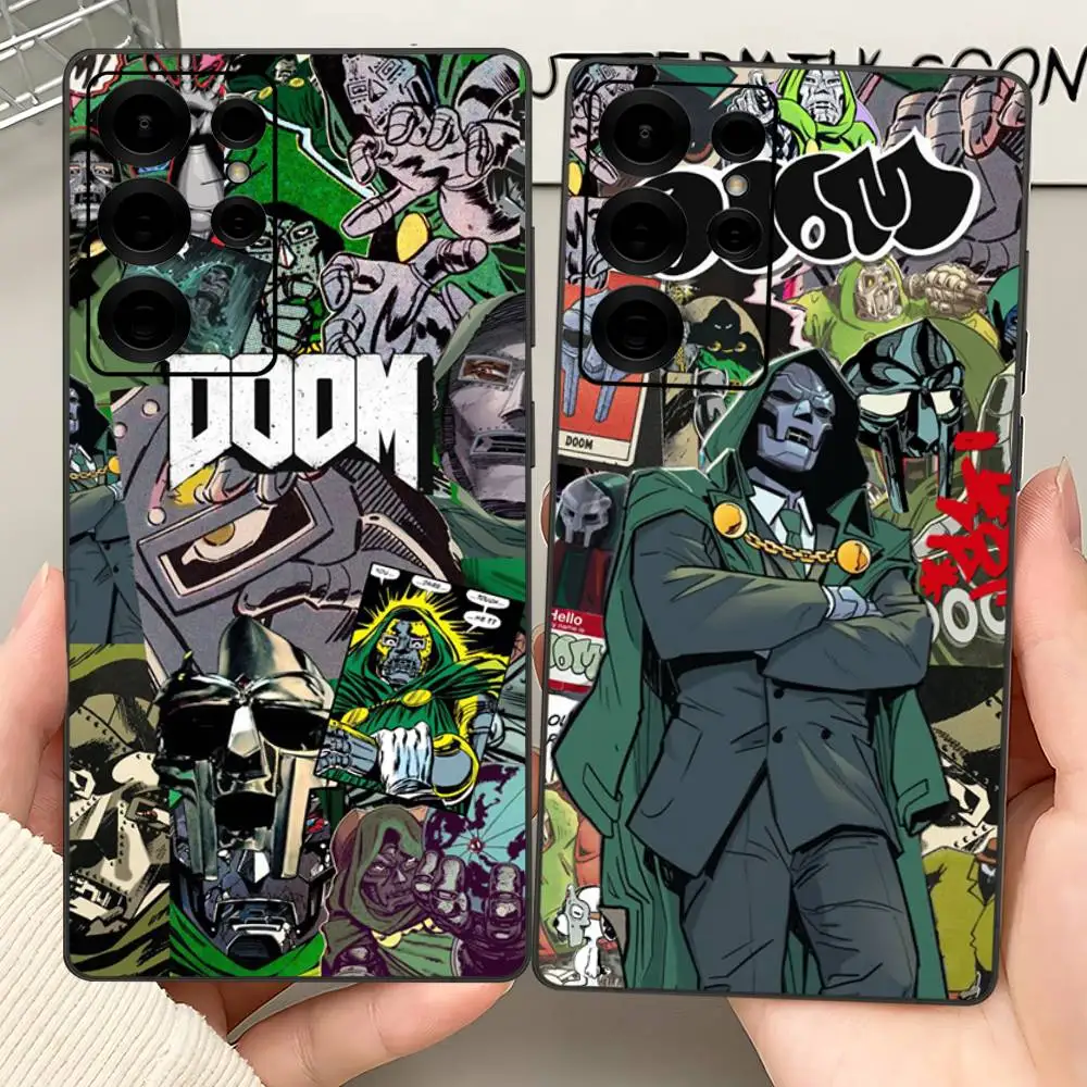 Fashion MF DOOM Hot Singer Phone Case For Samsung S 24 Fe 25 Ultra Plus 20 Lite 21 30 22 23 24 22 Ultra 5G Fundas