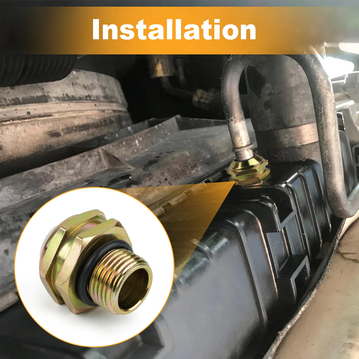 Transion Fluid Line Quick Connect Coupler For 2007-2010 Mercury Mountaineer