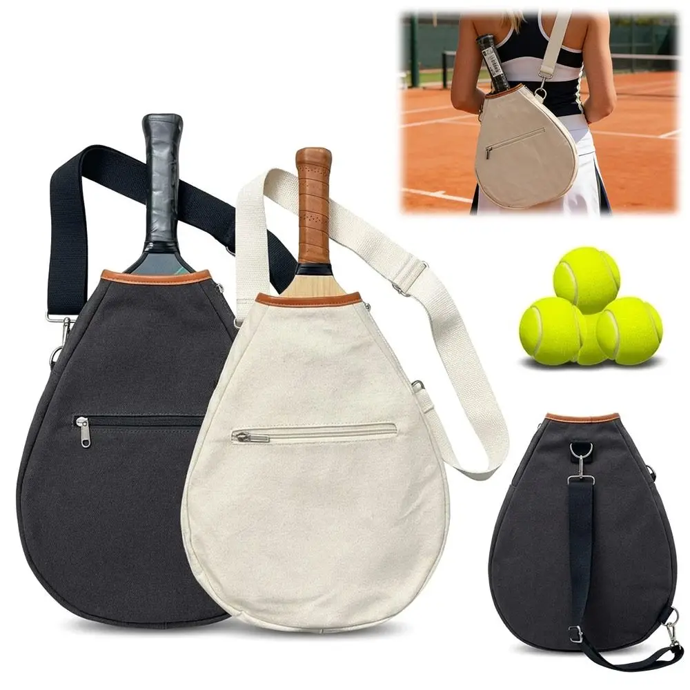 

EVA Shockproof Tennis Padel Racket Bag Portable Lightweight Adjustable Shoulder Strap Tennis Racket Storage Carry Bag