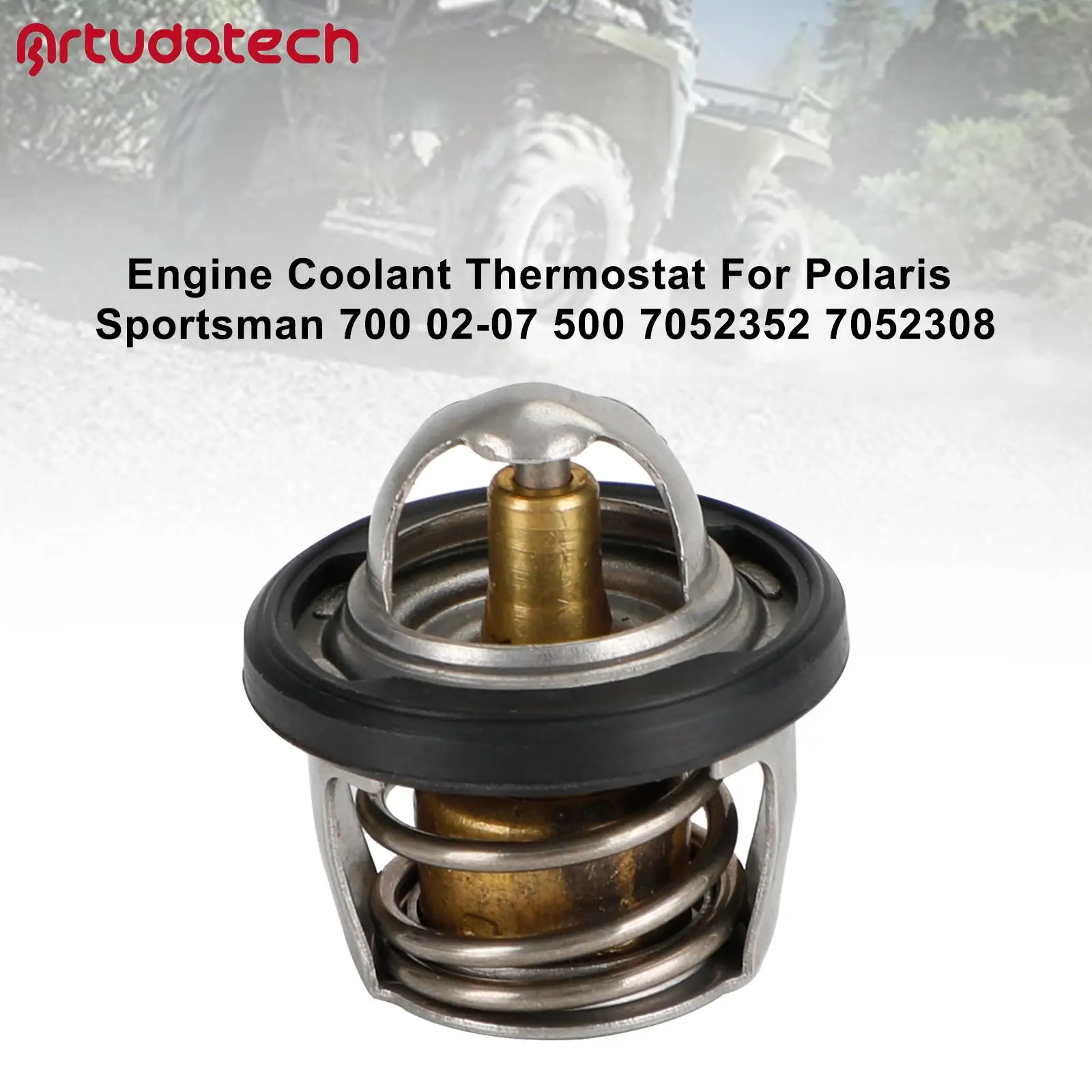 

Artudatech Engine Coolant Thermostat 7052352 7052308 for Polaris Sportsman 700 02-07 500