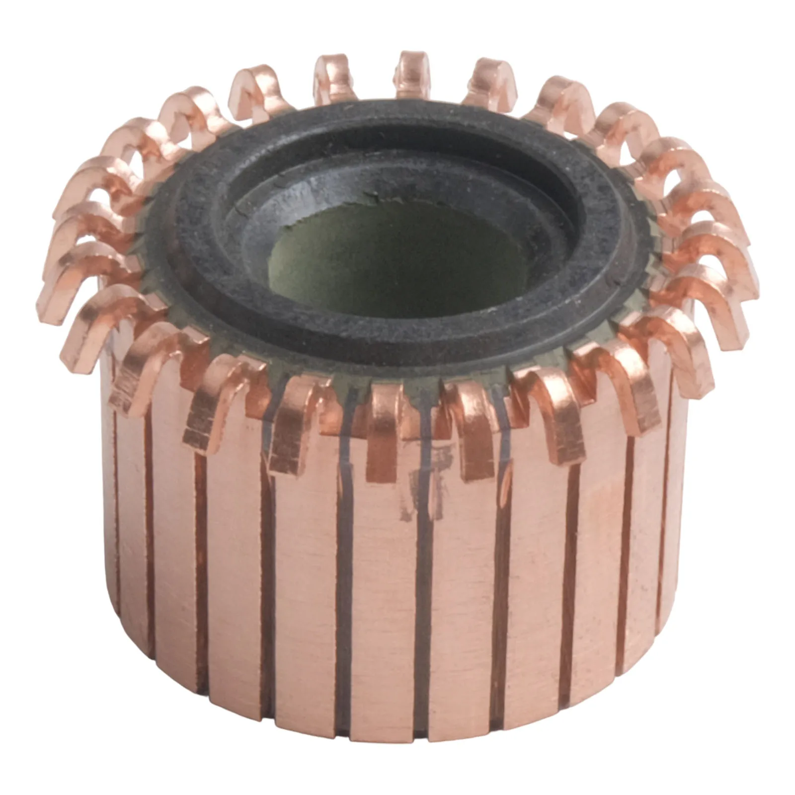 For Electrical Motors Electric Motor Accessory 24P Teeth Commutator Electric Motor Maintenance Wear-Resistant Copper