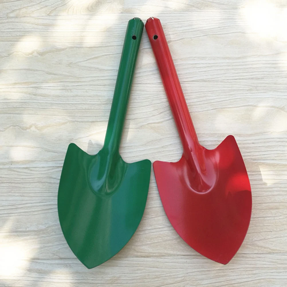 

2pcs Garden Scoop Shovel Durable Ergonomic Handle For Transplant Digging Soil Potting Multi-Purpose Gardening Tool