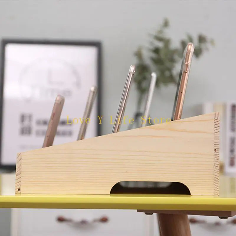 

L74C 24 Cell Multifunctional Wooden Herese Box Организатор ремонта мобильного телефона Организатор