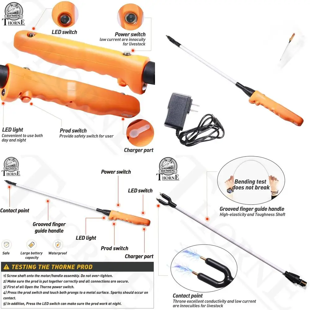 

Светодиодная палка для управления скотом серии X