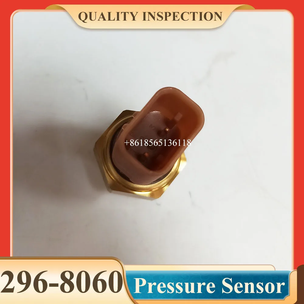296-8060 2968060 Sensor tekanan minyak untuk 20K 12K 12M 140K 140M 160K 160M Grader C7 C9 C9.3 mesin
