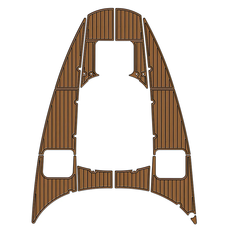 

Напольный коврик из пенопласта EVA из искусственного тикового дерева для 2007 года, фирменный коврик для лука Chaparral 350 SeaDek MarineMat Gatorstep Style, самоклеящийся