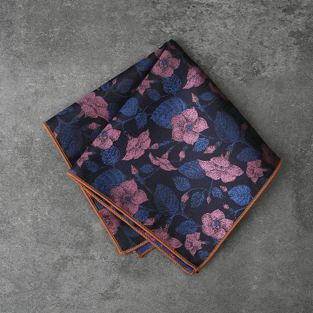 Men's Floral Pocket Square, Wedding & Party Accessory