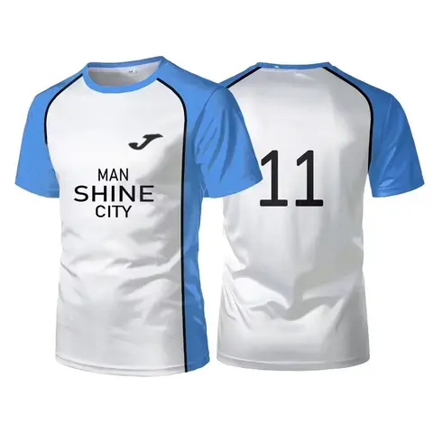 Ropa deportiva de Cosplay con cerradura azul de Anime de dibujos animados para hombre, camiseta deportiva informal para hombre y mujer, camisetas con estampado de JOMA